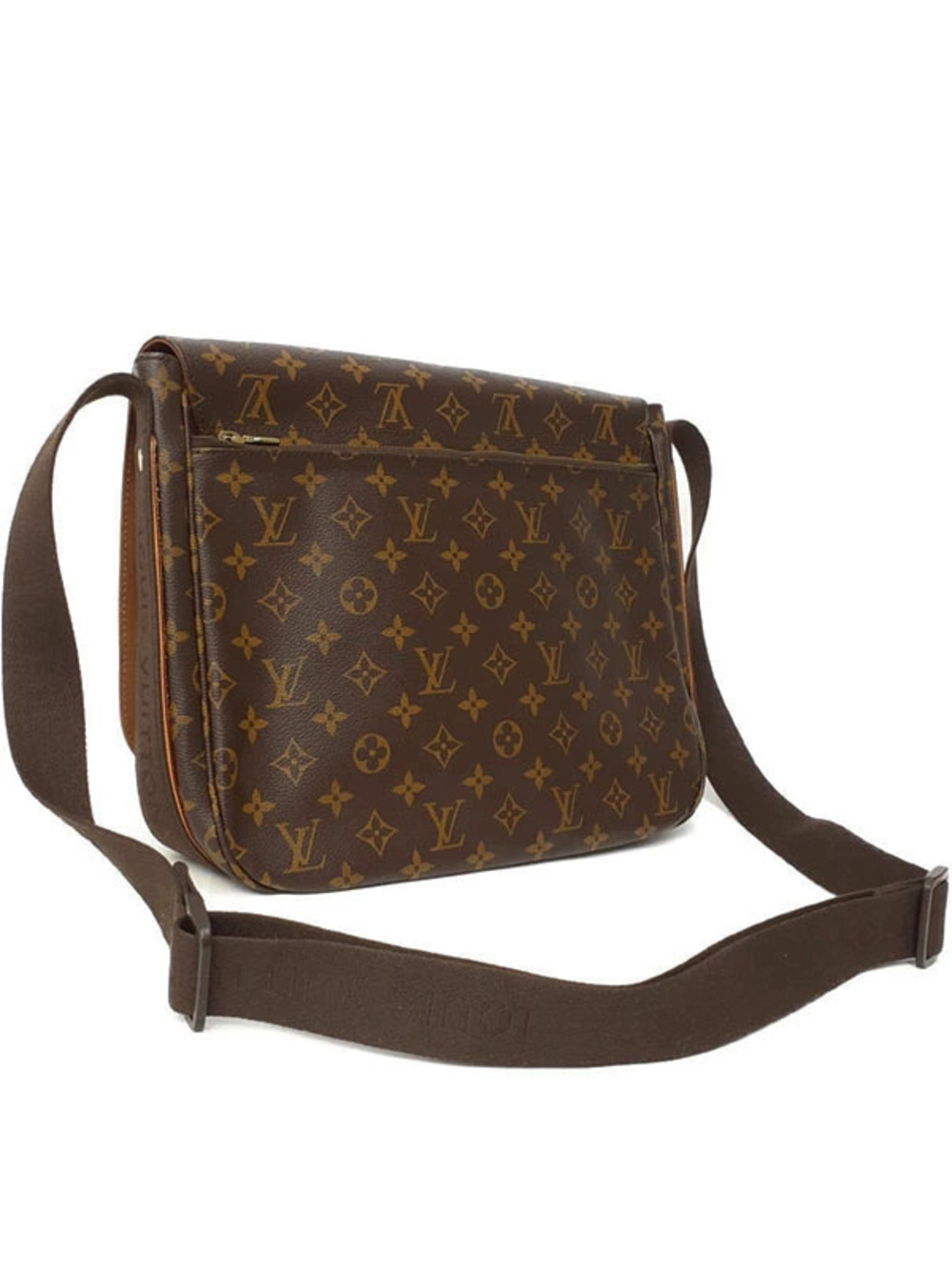 Louis Vuitton Messenger Monogram Bobour Shoulder Bag Brown